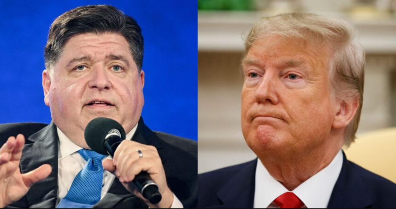 JB Pritzker Claps Back at Trump After He Calls to Imprison Illinois ...